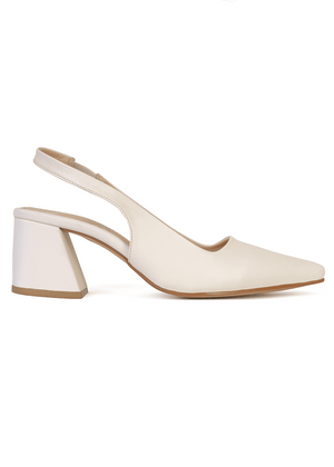 9121 ZAPATILLA SLINGBACK DE TACÓN ANCHO