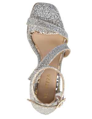 7212 SANDALIA CRUZADA METÁLICA