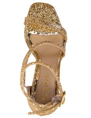 7212 SANDALIA CRUZADA METÁLICA