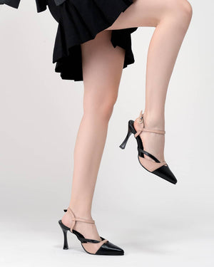 9862 ZAPATILLA BICOLOR CORAL