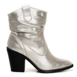 3982 BOTÍN METÁLICO WESTERN