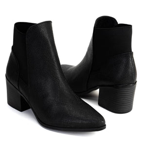 2901 BOTÍN SNAKE CON ELÁSTICO EVELYN