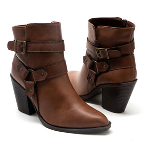 3993 BOTÍN ALTURA MEDIA CON HEBILLA