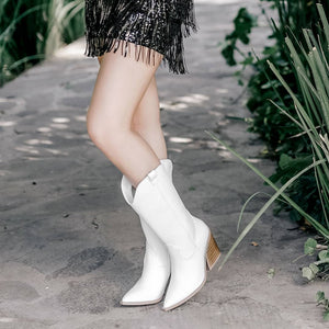 6965 BOTA ALTA WESTERN BLANCA