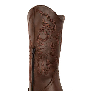 6966 BOTA ALTA BORDADA SIERRA