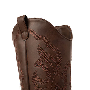 6966 BOTA ALTA BORDADA SIERRA